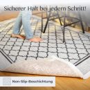 Füße auf dem Teppich Bern, sichtbare rutschfeste Unterseite