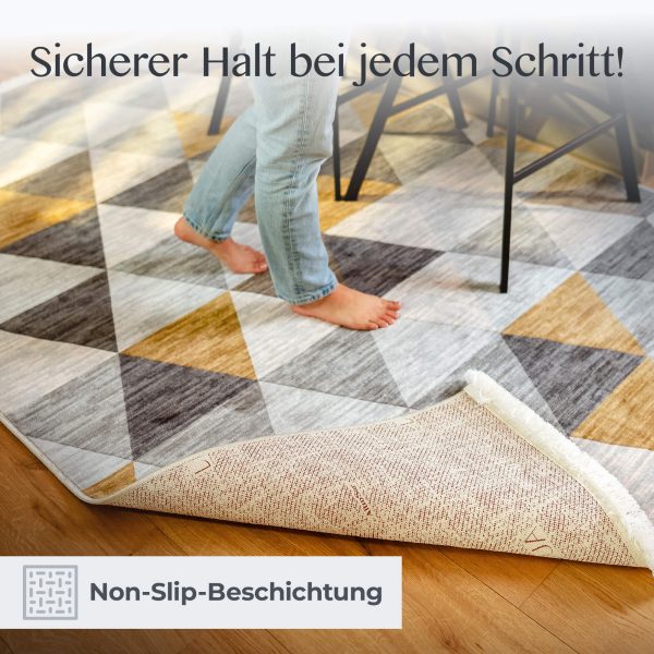 Füße auf Teppich Kobe mit Non-Slip-Beschichtung