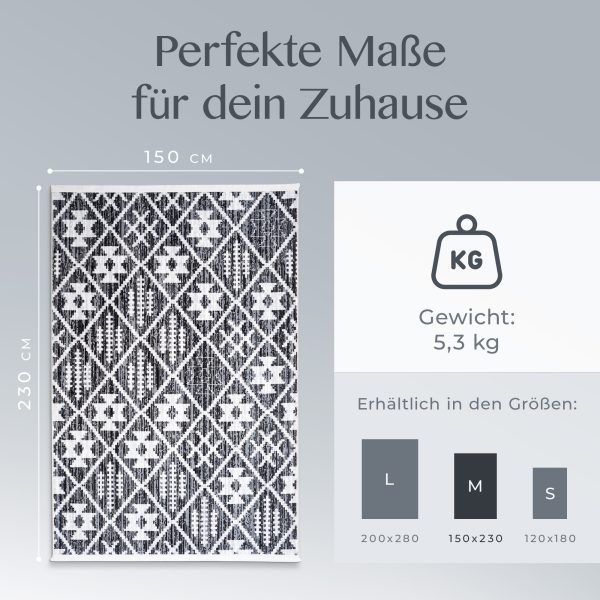 Maß- und Gewichtsangaben für Teppich Nepal: 150 × 200 cm, 6,3 kg
