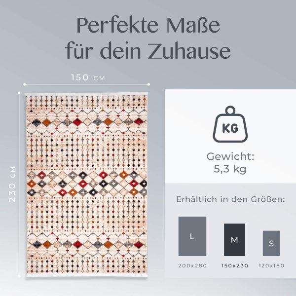 Teppich Istanbul mit Maßen (150 × 200 cm) und Gewicht (6,3 kg)