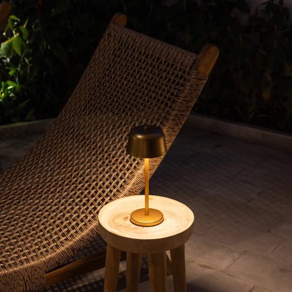 Anton Gold wiederaufladbare Tischlampe | Schlanke und kabellose Beleuchtung – Bild 6