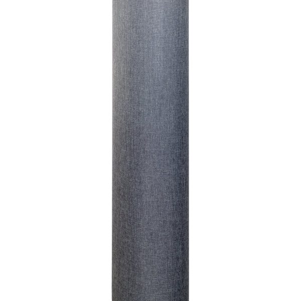 Stehleuchte "BEATE" grau aus Metall und einem Textilschirm in grau, E27-Fassung, Stehlampe für Esszimmer, Wohnzimmer, Diele oder Büro, ca. 110 cm hoch – Bild 5