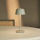 Anton Shadow Grey wiederaufladbare Tischlampe | Stilvolle und schnurlose Beleuchtung