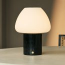Ostade Black / Nero Marquina - Einzigartige Marmorlampe mit 3 hellen Farben und Dimmfunktion