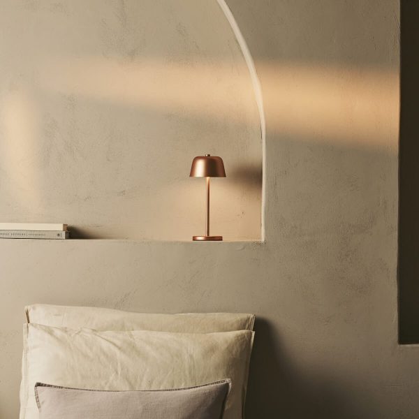 Anton Kupfer wiederaufladbare Tischlampe | Stilvolle und kabellose Beleuchtung – Bild 18