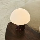 Maris Red / Rosso Levanto - Klassische Marmorlampe mit 3 hellen Farben und Dimmfunktion