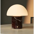 Maris Red / Rosso Levanto - Klassische Marmorlampe mit 3 hellen Farben und Dimmfunktion