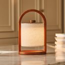 Flusskastanie Holz wiederaufladbare Lampe - dimmbares und schnurloses Licht