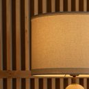 Charlotte Marmorlampe mit Baumwollschirm – Elegante Beleuchtung für Ihr Zuhause
