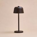 Anton Mokkabraune wiederaufladbare Tischlampe | Schlanke und kabellose Beleuchtung
