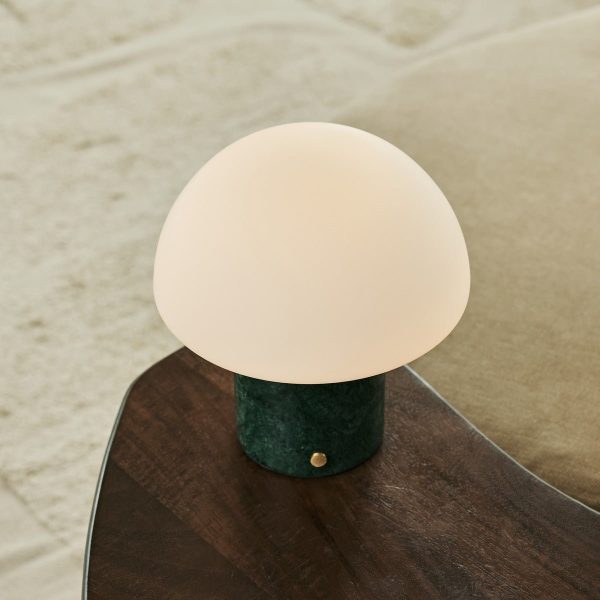 Maris Green / Verde Alpi - Klassische Marmorlampenlampe mit 3 hellen Farben und Dimmfunktion – Bild 3
