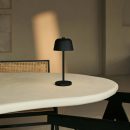 Anton Black wiederaufladbare Tischlampe | Stilvolle und kabellose Beleuchtung