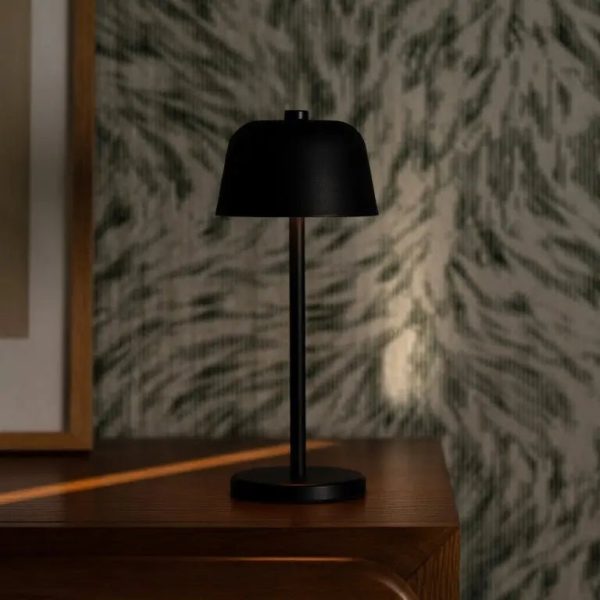 Anton Black wiederaufladbare Tischlampe | Stilvolle und kabellose Beleuchtung – Bild 17