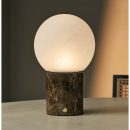 METSU BROWN / EMEPERADOR DARK - Klassische Marmorlampe mit 3 hellen Farben und Dimmfunktion