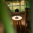 Anton Black wiederaufladbare Tischlampe | Stilvolle und kabellose Beleuchtung