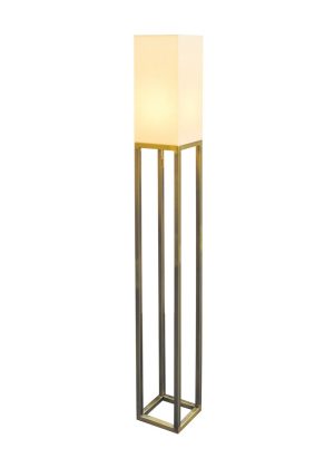 Stehleuchte h: 150cm beige "ALFA"