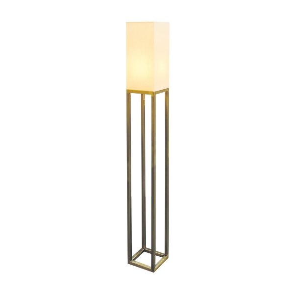 Stehleuchte h: 150cm beige "ALFA"