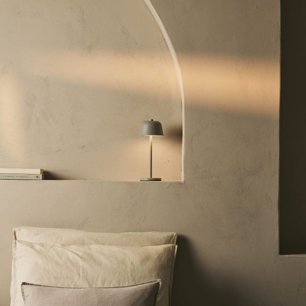 Anton Shadow Grey wiederaufladbare Tischlampe | Stilvolle und schnurlose Beleuchtung – Bild 6