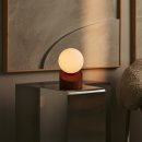 Morris Chestnut Brown Stylish wiederaufladbare Lampe-schnurlos, dimmbar, umweltfreundliches Design