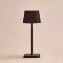 Ava Mokkabraune wiederaufladbare Tischlampe | Kabellos und dimmbar