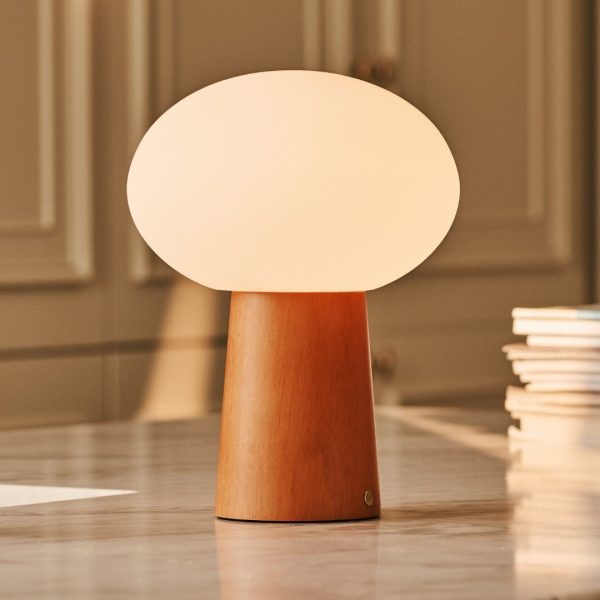 Max kastanienhalte Holzschnur und wiederaufladbare Lampe-umweltfreundliches Design – Bild 2