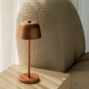 Anton Kupfer wiederaufladbare Tischlampe | Stilvolle und kabellose Beleuchtung