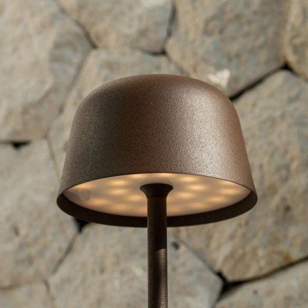 Anton Mokkabraune wiederaufladbare Tischlampe | Schlanke und kabellose Beleuchtung – Bild 3