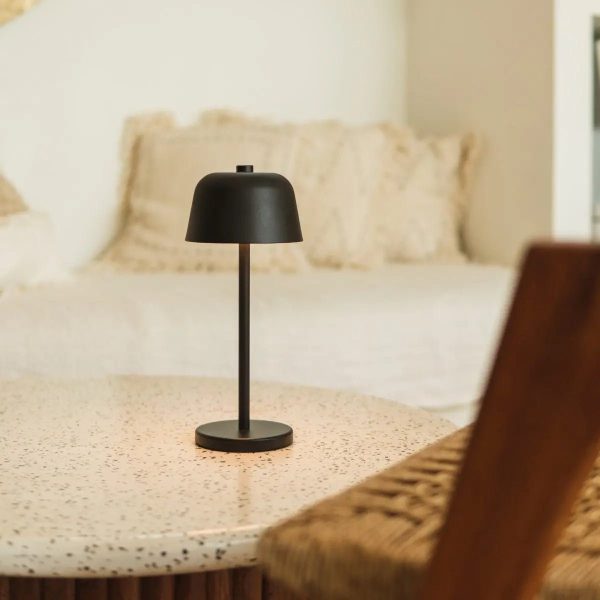 Anton Black wiederaufladbare Tischlampe | Stilvolle und kabellose Beleuchtung – Bild 14