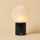 METSU Black / Nero Marquina - Klassische Marmorlampe mit 3 hellen Farben und Dimmfunktion