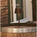 Ava Mokkabraune wiederaufladbare Tischlampe | Kabellos und dimmbar