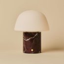 Maes Red / Rosso Levanto - Elegante Marmorlampe, bis zu 120 Stunden Beleuchtung, stilvoll und funktional