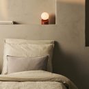 Morris Chestnut Brown Stylish wiederaufladbare Lampe-schnurlos, dimmbar, umweltfreundliches Design