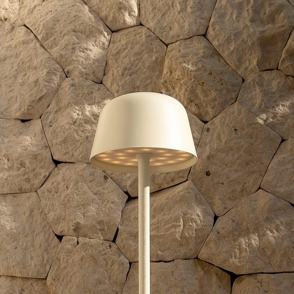 Anton Vanille wiederaufladbare Tischlampe | Stilvolle und schnurlose Beleuchtung – Bild 6