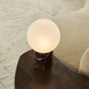 Metsu Red/ Rosso Levanto - Klassische Marmorlampe mit 3 hellen Farben und Dimmfunktion