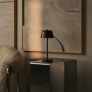 Anton Espresso Brown wiederaufladbare Tischlampe | Stilvolle und schnurlose Beleuchtung