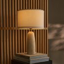 Charlotte Marmorlampe mit Baumwollschirm – Elegante Beleuchtung für Ihr Zuhause