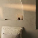 Zavi Walnuss wiederaufladbare LED-Tischlampe-schnurlos, dimmbar, 100-Stunden-Batterie