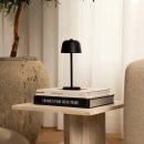 Anton Black wiederaufladbare Tischlampe | Stilvolle und kabellose Beleuchtung
