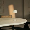 Anton Vanille wiederaufladbare Tischlampe | Stilvolle und schnurlose Beleuchtung