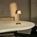 Anton Kupfer wiederaufladbare Tischlampe | Stilvolle und kabellose Beleuchtung