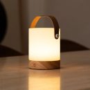 Avery hellbraun wiederaufladbarer Tischlampe-schnurlos, dimmbar und USB-C