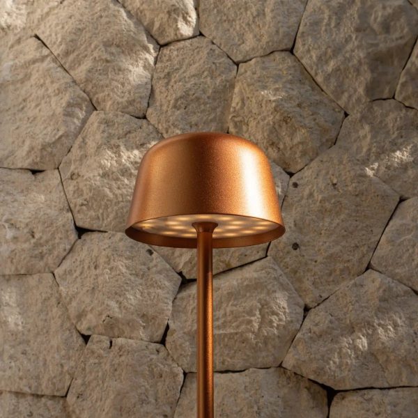 Anton Kupfer wiederaufladbare Tischlampe | Stilvolle und kabellose Beleuchtung – Bild 14