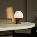 Ostade Braun / Kaiser Dunkel - Einzigartige Marmorlampe mit 3 hellen Farben und Dimmfunktion
