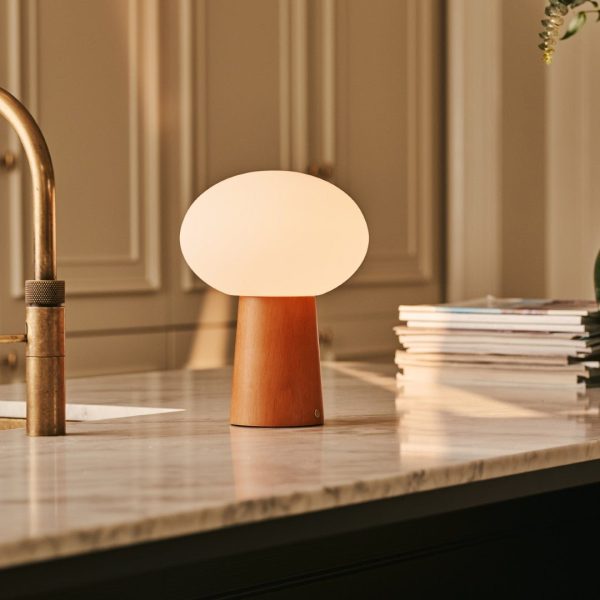 Max kastanienhalte Holzschnur und wiederaufladbare Lampe-umweltfreundliches Design – Bild 7