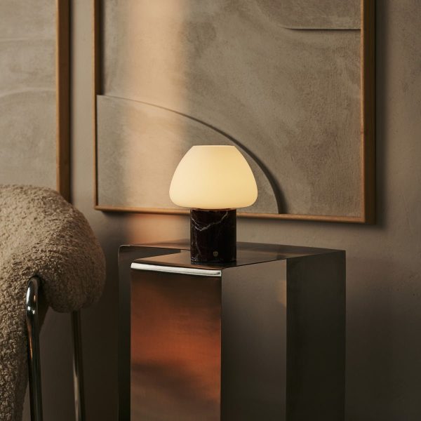 Ostade Black / Nero Marquina - Einzigartige Marmorlampe mit 3 hellen Farben und Dimmfunktion – Bild 4
