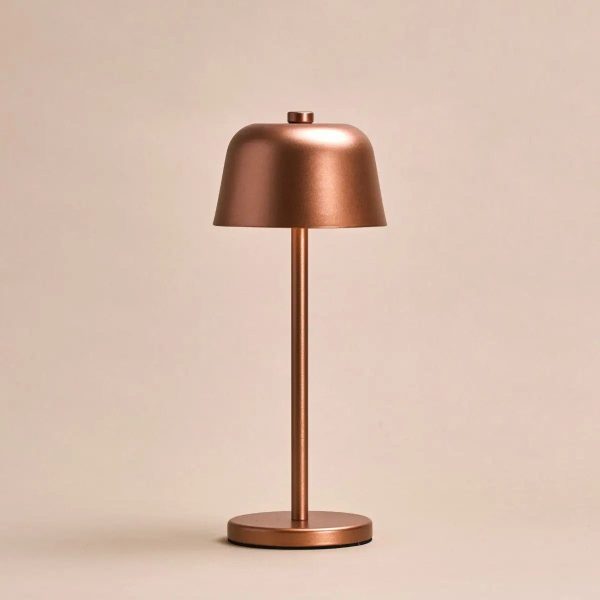 Anton Kupfer wiederaufladbare Tischlampe | Stilvolle und kabellose Beleuchtung – Bild 17