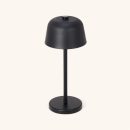 Anton Black wiederaufladbare Tischlampe | Stilvolle und kabellose Beleuchtung
