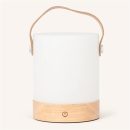 Avery hellbraun wiederaufladbarer Tischlampe-schnurlos, dimmbar und USB-C