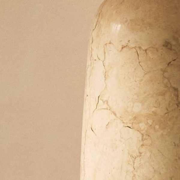 Charlotte Marmorlampe mit Baumwollschirm – Elegante Beleuchtung für Ihr Zuhause – Bild 6