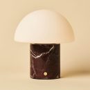 Maris Red / Rosso Levanto - Klassische Marmorlampe mit 3 hellen Farben und Dimmfunktion